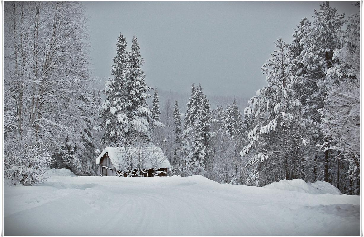 В целом мире зима