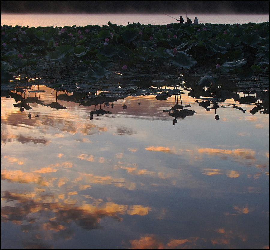 когда облака тонут в озере