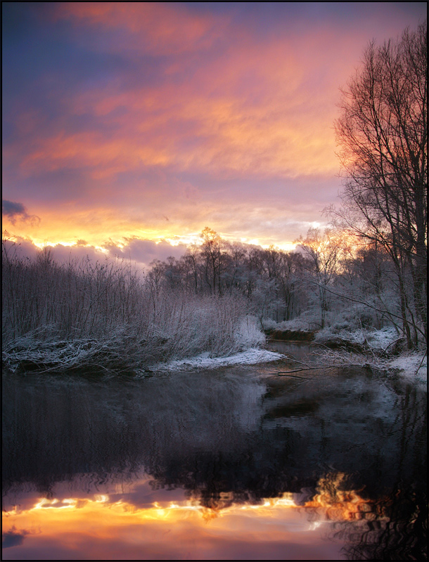 Снег и огонь.