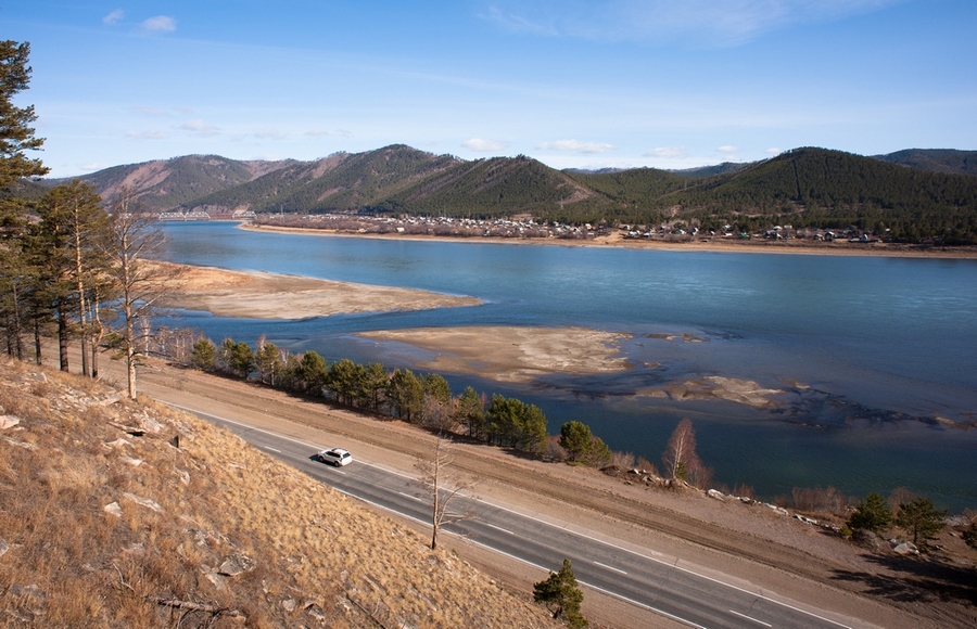 Селенга,октябрь...