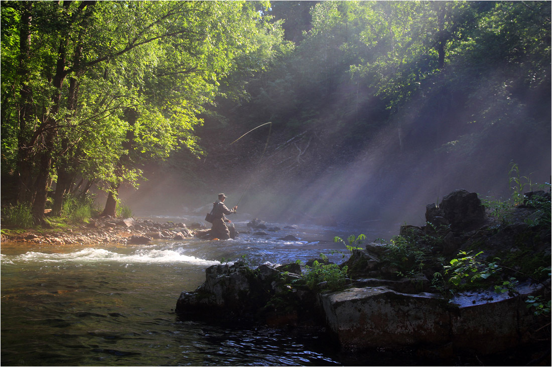 Рыбацкое утро