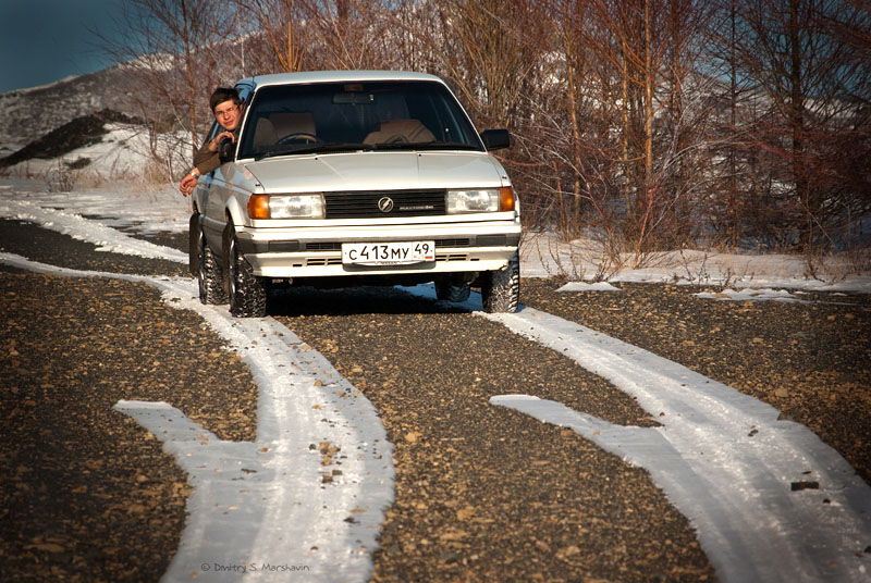 О рельсах снежных =)