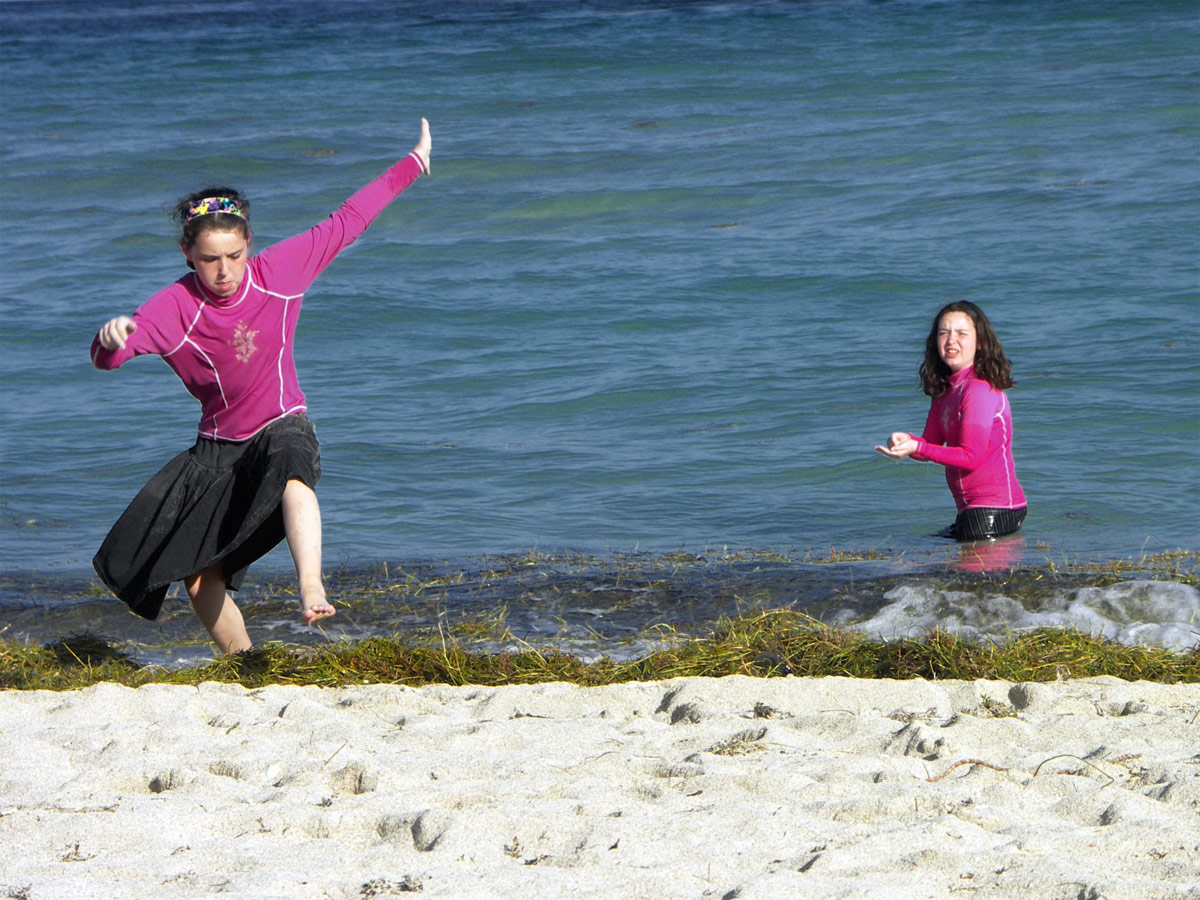 В песочнице!