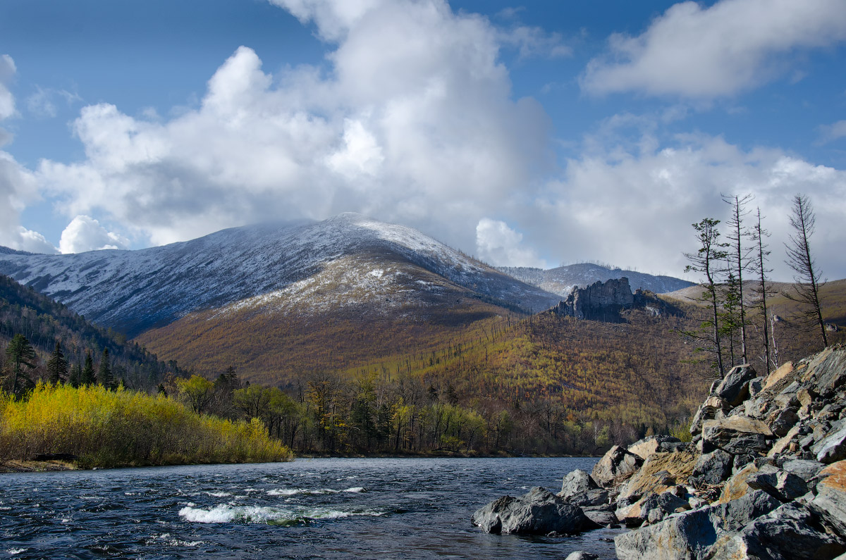 Анюй.Скала Нагдэ.