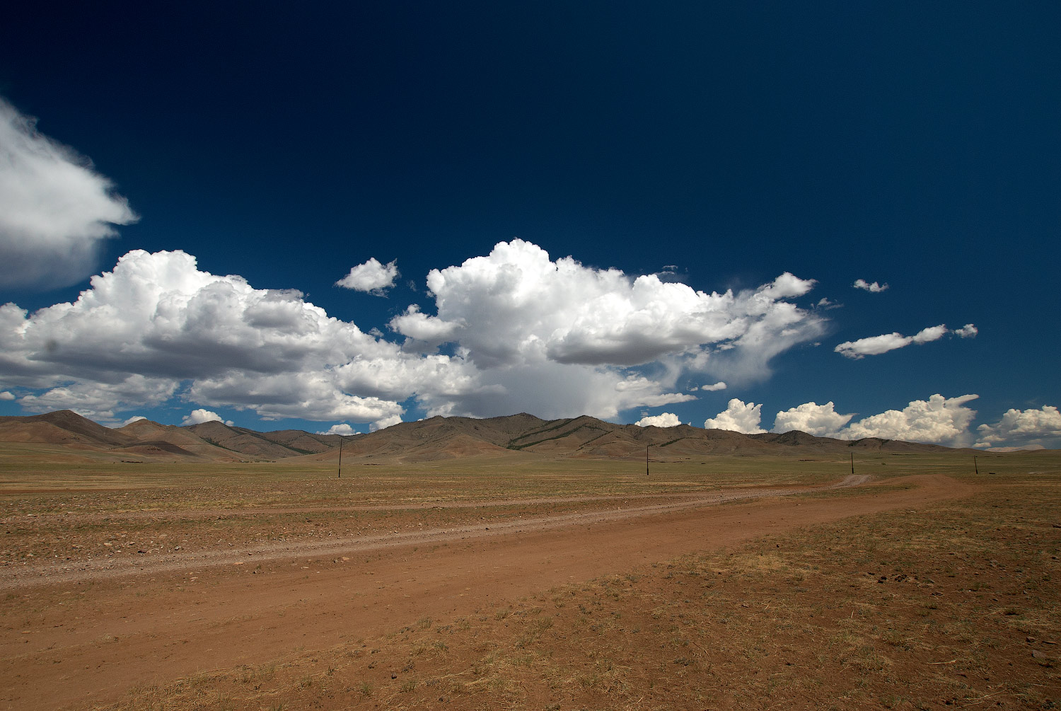дорога по облаками