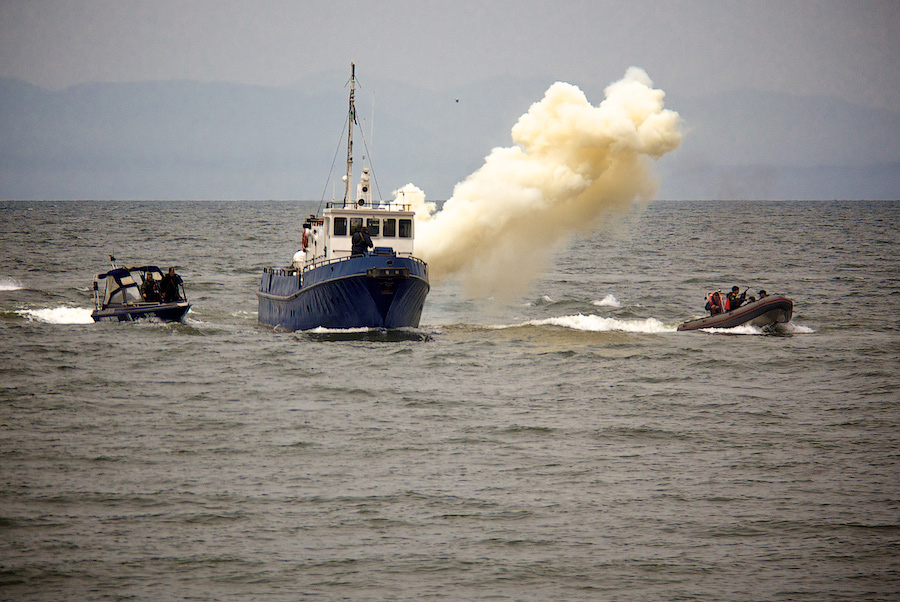 Задержание нарушителей границы