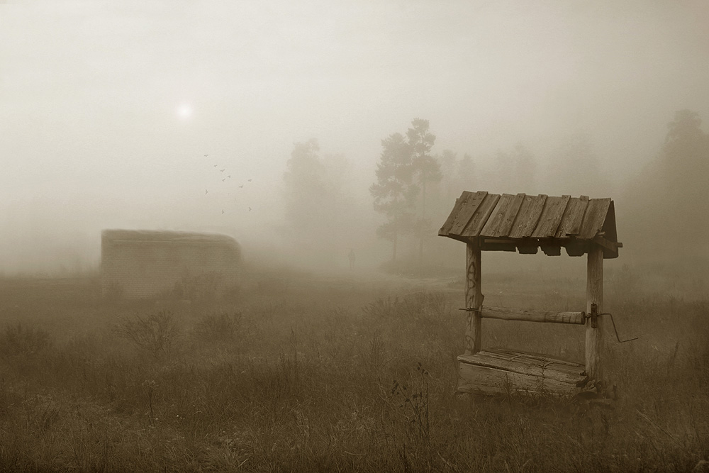 опустевший колодец