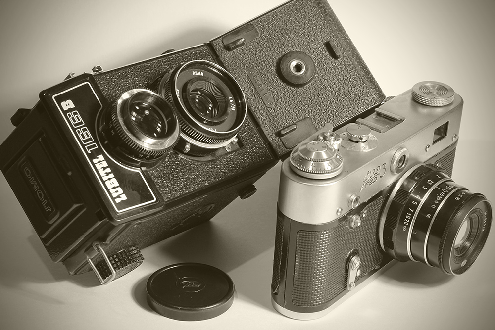 Фотоаппараты моего отца