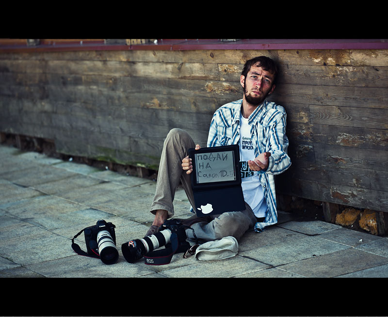 Трудовые будни фотографа