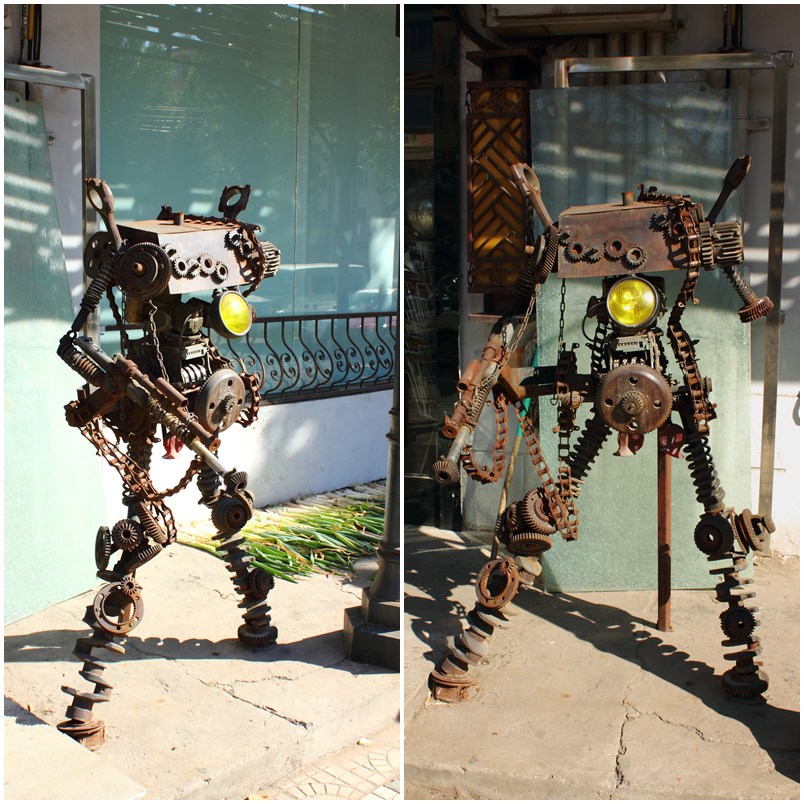 Сдавайтесь  - мы захватим мир! (ранняя версия терминатора)