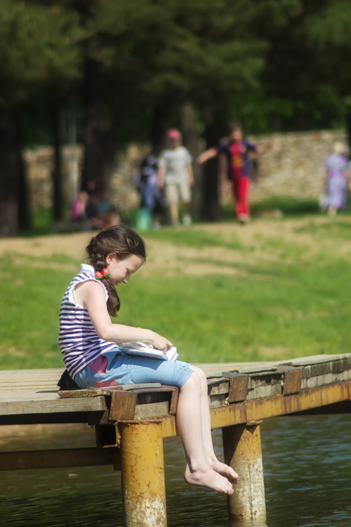 За любимым занятием