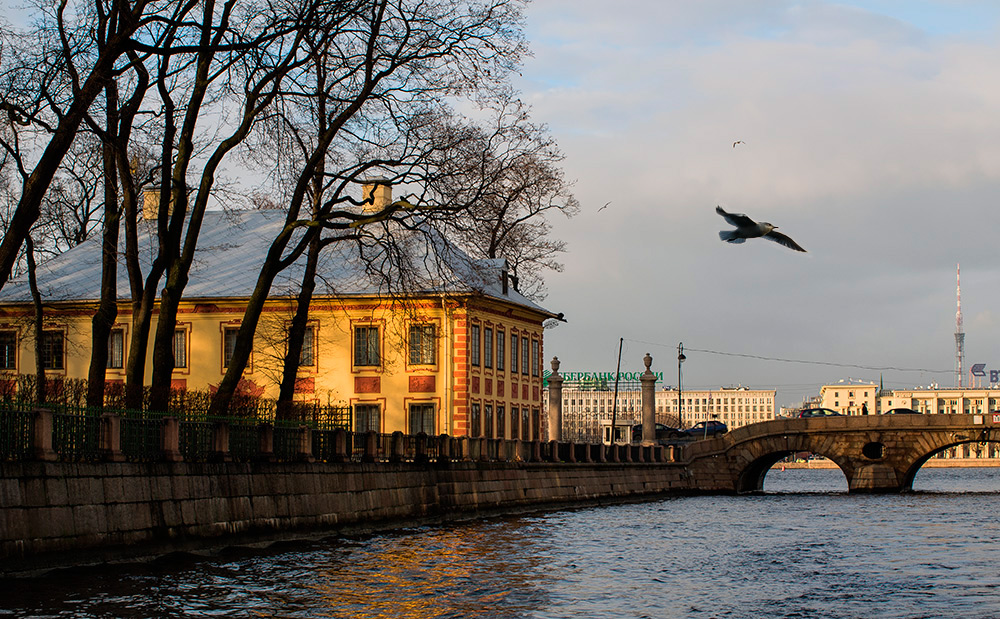 Вечер на Фонтанке.