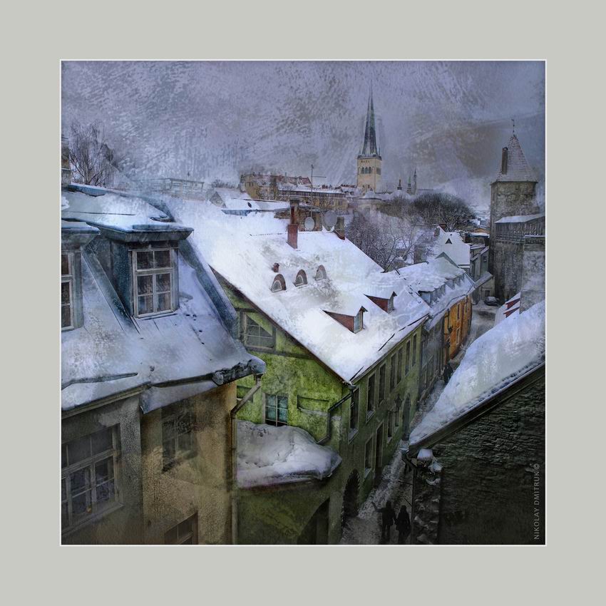 гулять по крышам. Таллинн