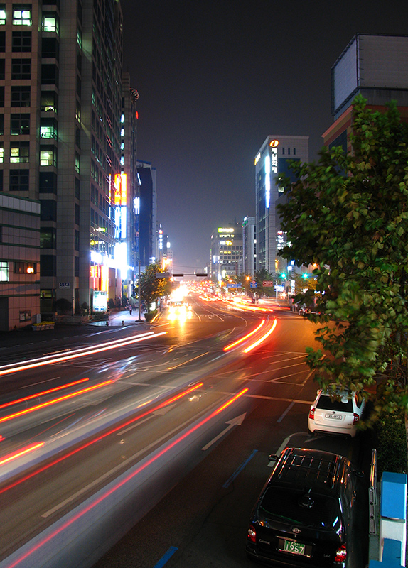 Ночь, дорога