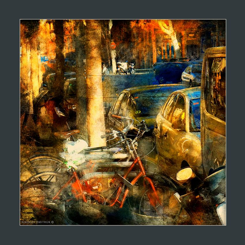 parking. Barcelona 2018