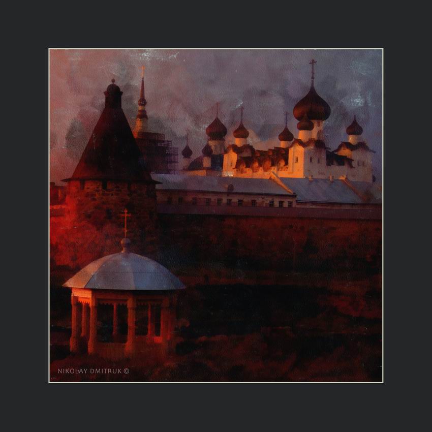 ночь. о. Соловки