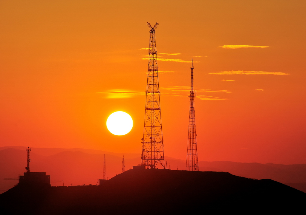 Закатный минимализм