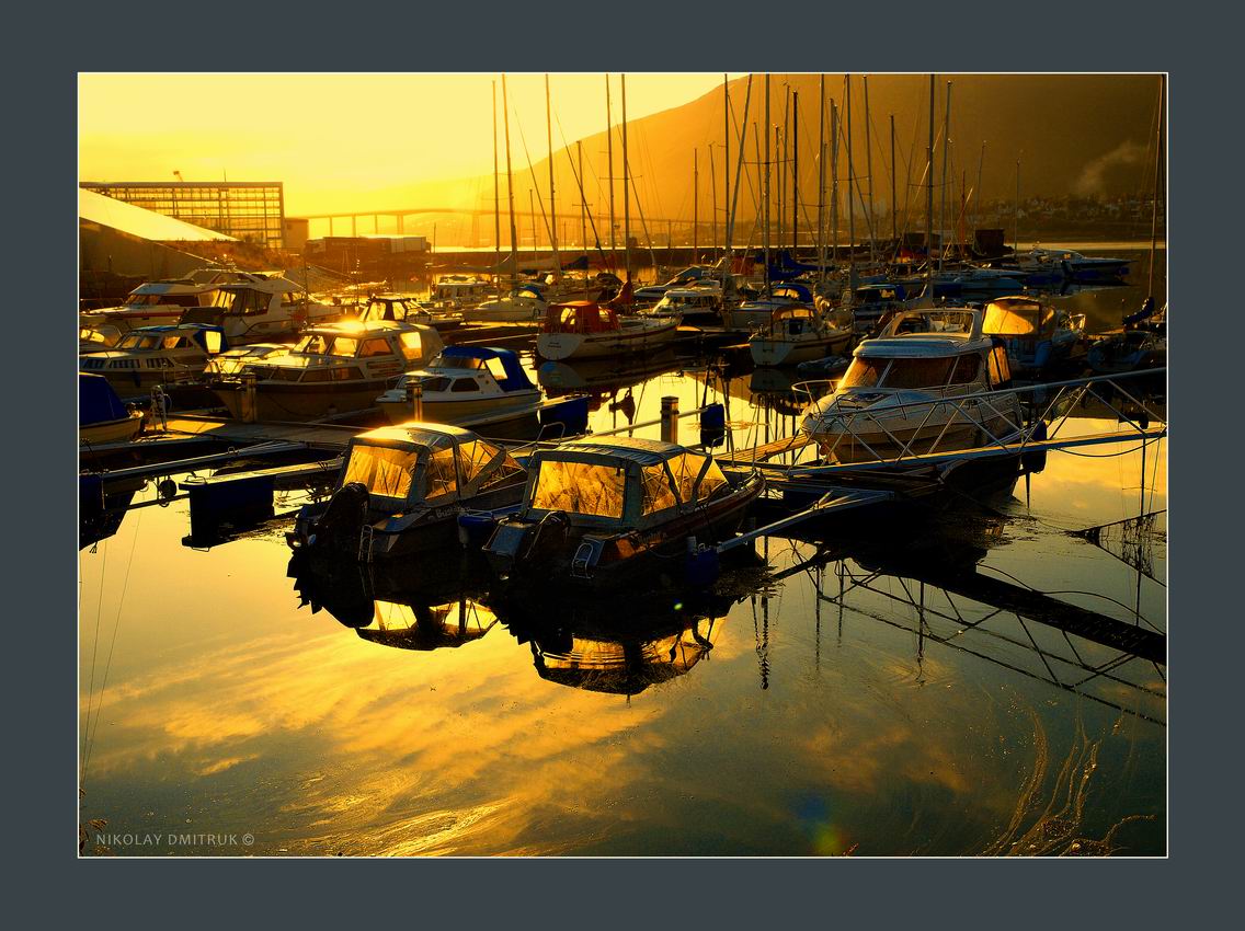 воcход. Тромсё. Норвегия