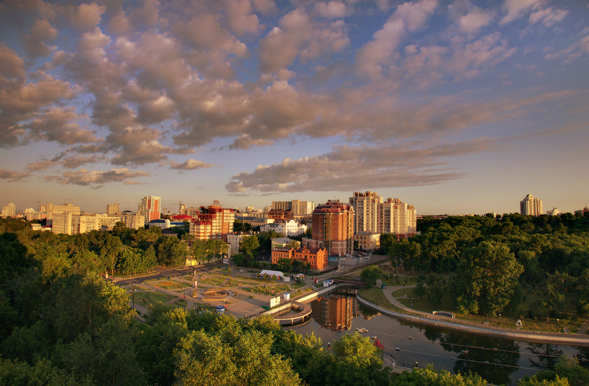 Вид на непромокаемый Хабаровск