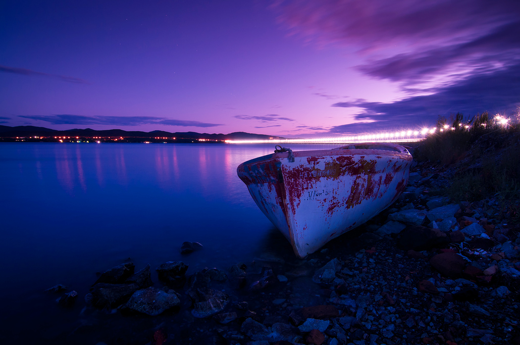 на вечной стоянке....