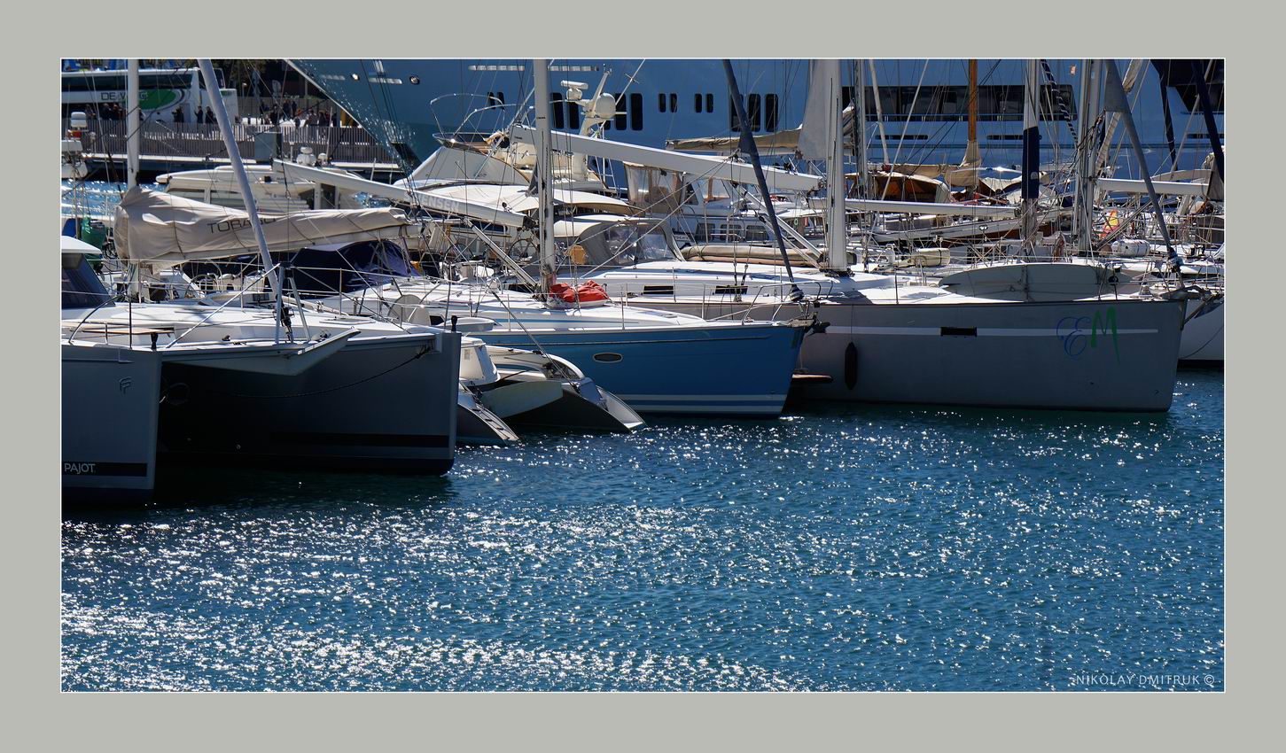 порт. Барселона. 2018