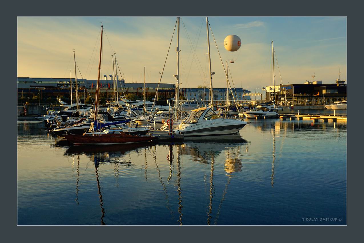 причал вечер. Таллинн