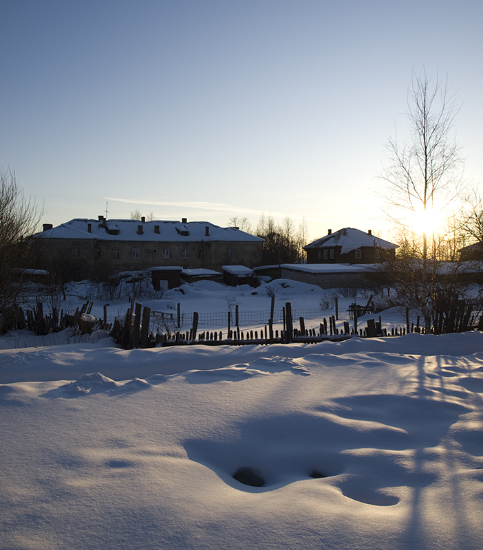 уже вечер...