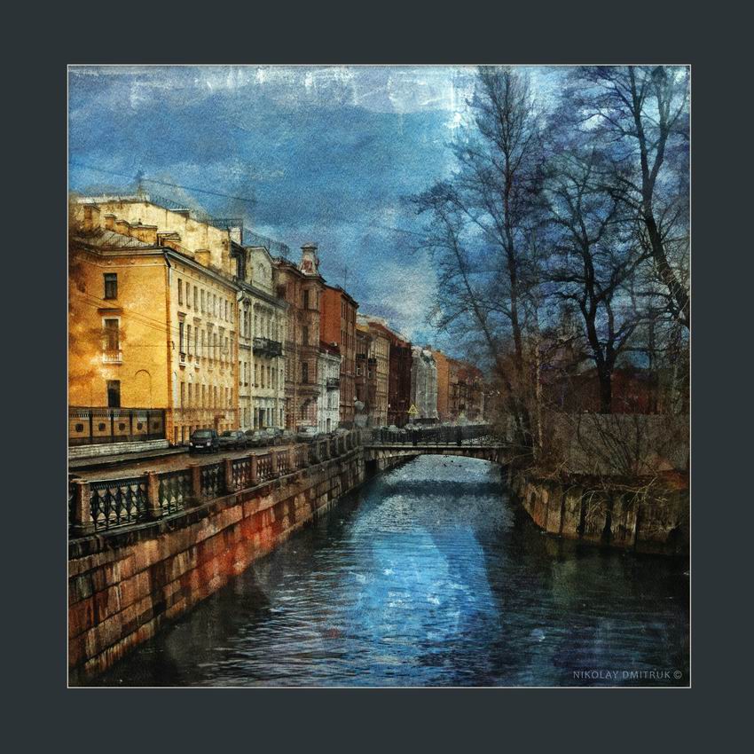 вечер. Питер