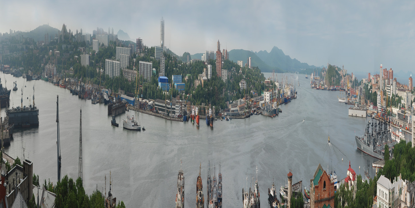 Город летом