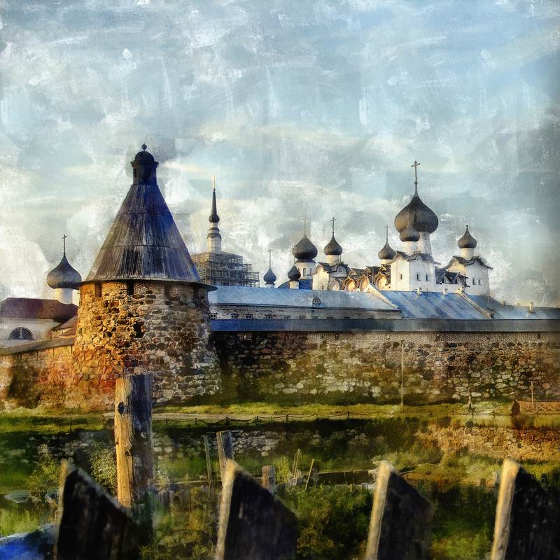 утро. Соловки