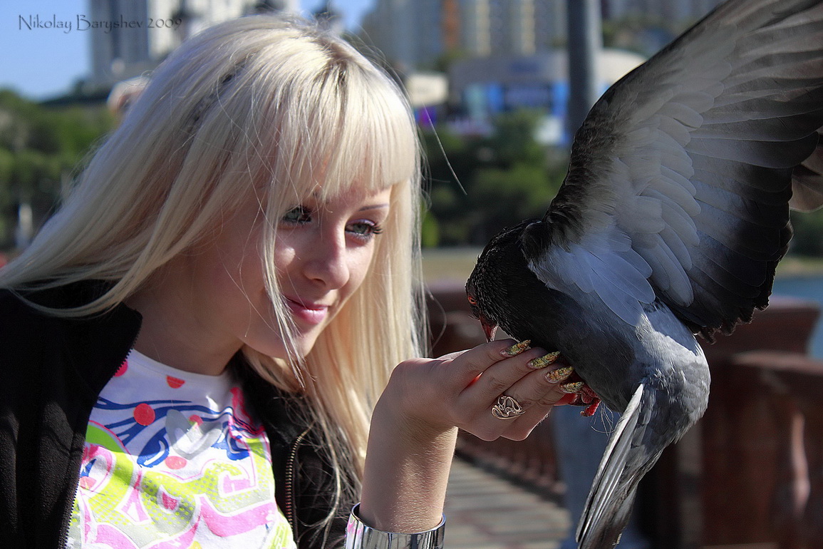 Покорительница голубей