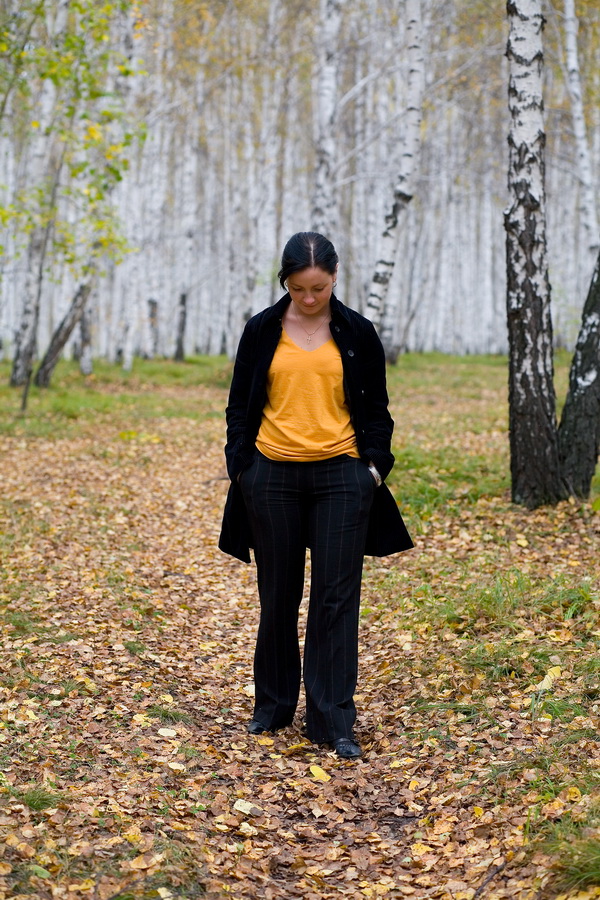 Ты на грусть мою похожа, осень.