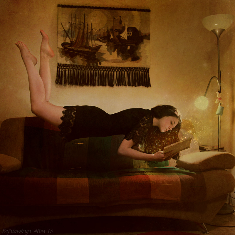 Увлеклась книжечкой)