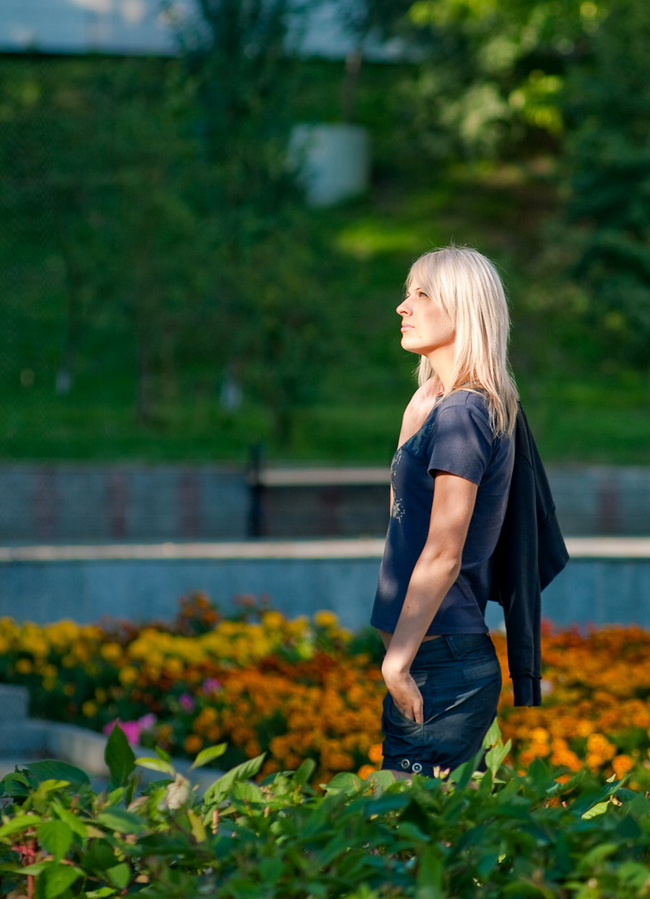 гуляя под солнцем