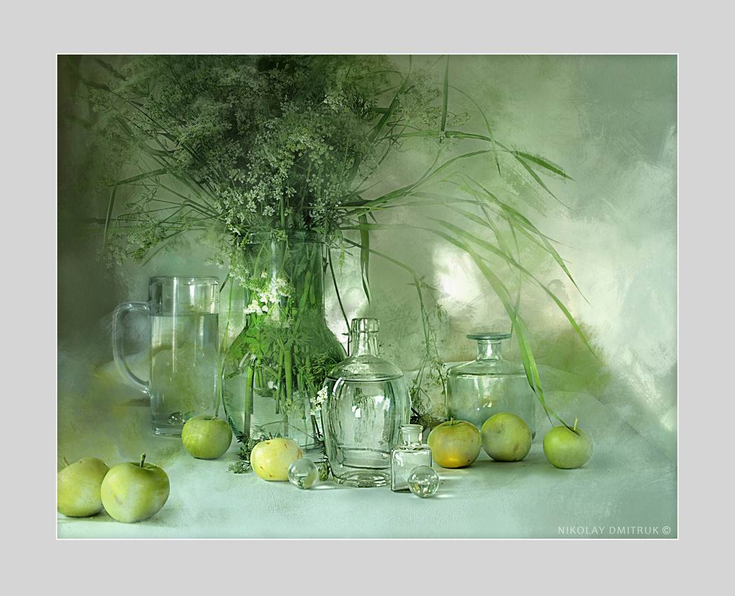 зелёные яблоки июля. 2017