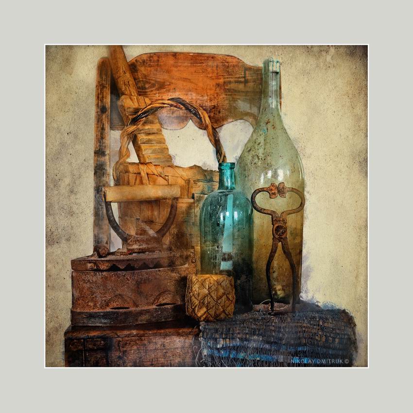 натюрморт с утюгом. Каргополье