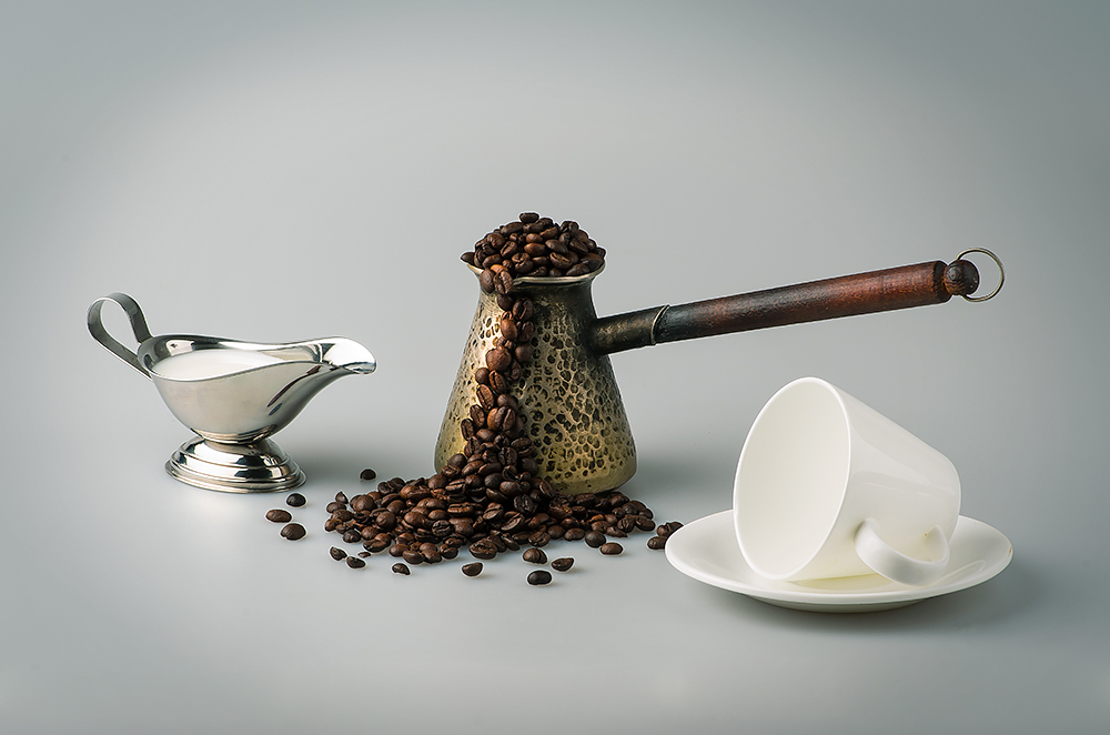 Сбежавший кофе.