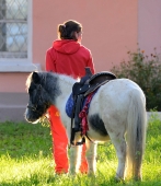 Девочка и пони