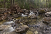 Таежный ключ.Вода и камни.