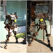 Сдавайтесь  - мы захватим мир! (ранняя версия терминатора)