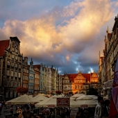 погружение в закат